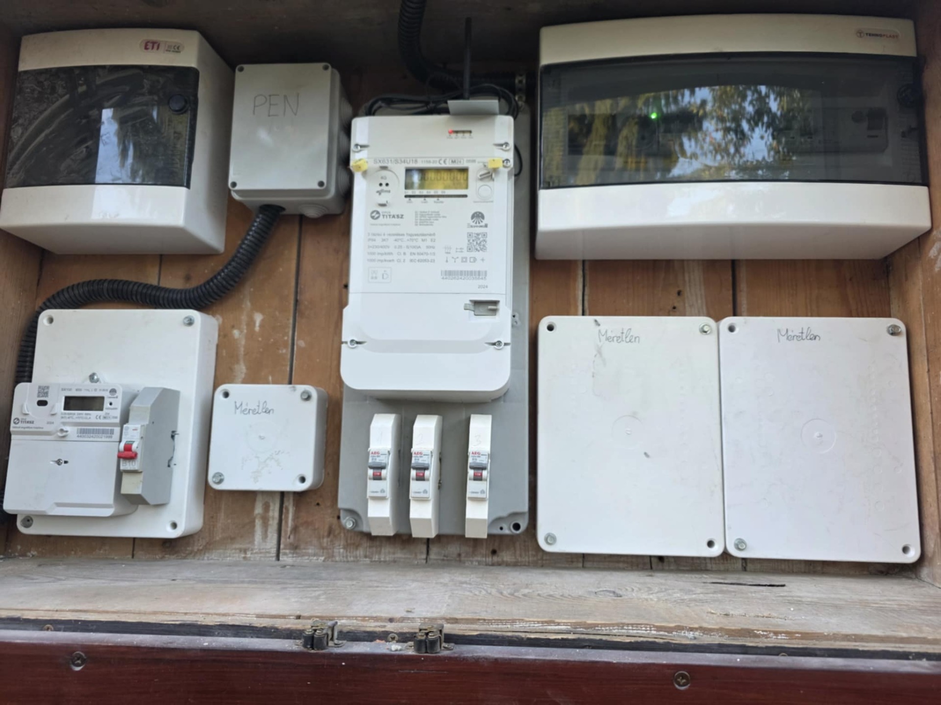 Régi mérőhely karbantartása